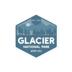 Glacier Sticker