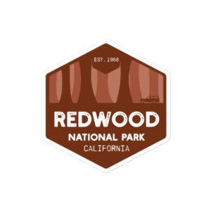 Redwood Sticker